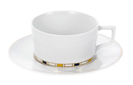 taza/platillo de té, Stripes